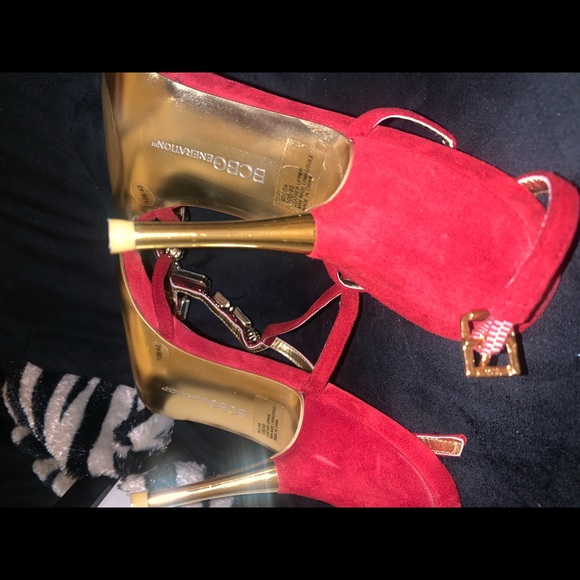 Ruby Red Sandals - Picture 5 of 5